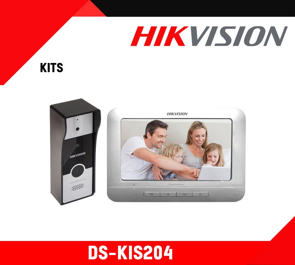 Hikvision Ds Kis Video Door Phone With Power Supply Edge Store