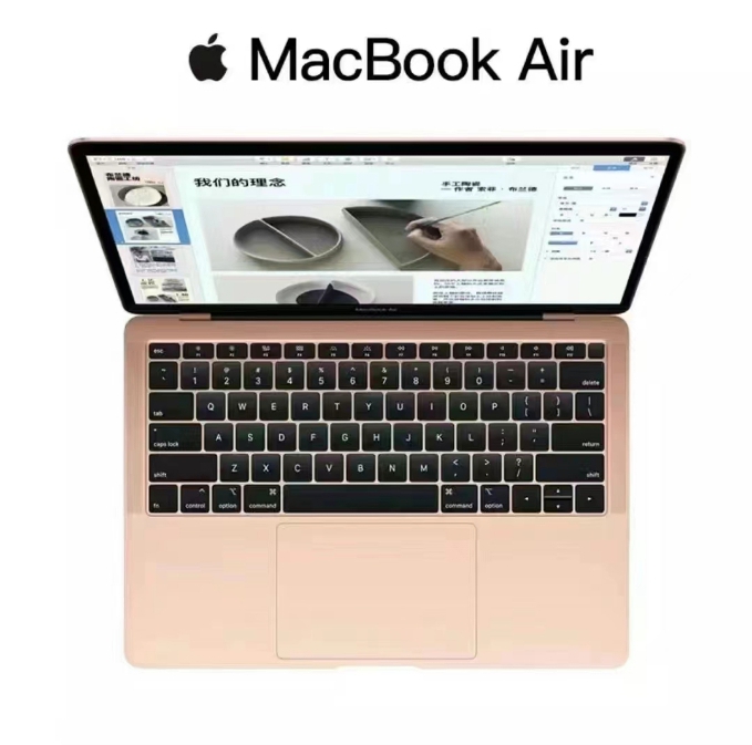 Brand New 13.3 inch MacBookAir Year 2018 Gold color