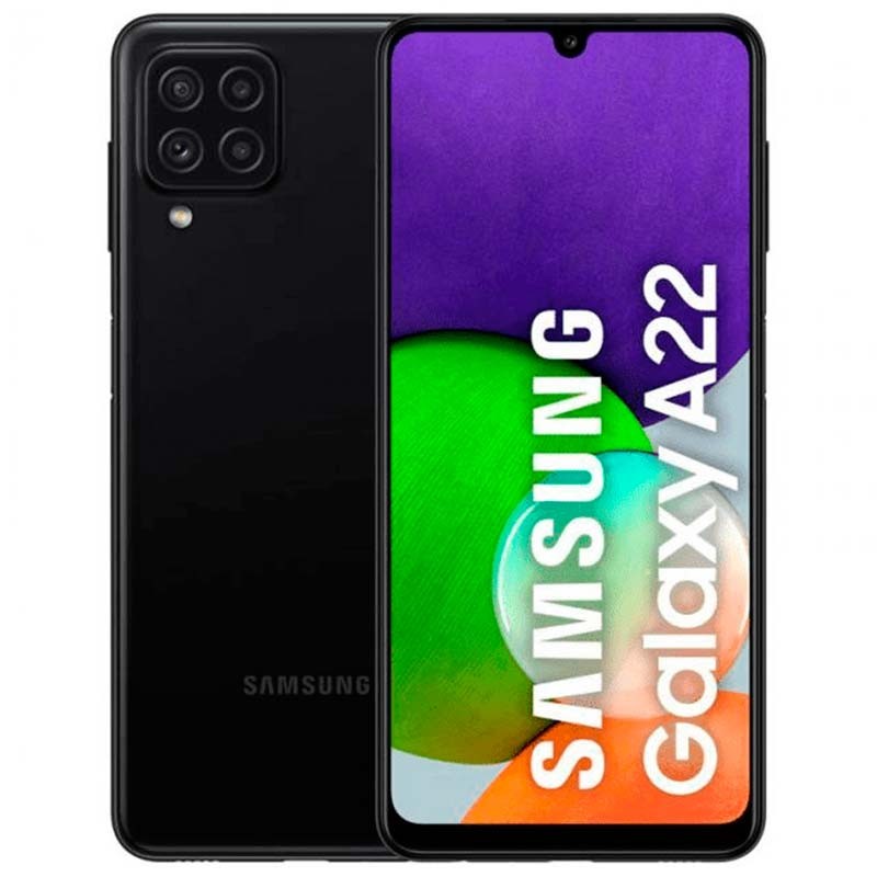 Samsung Galaxy A22 A225 4GB/128GB Black- Smartphone
