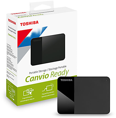 Toshiba External Canvio Ready 4TB Black B3