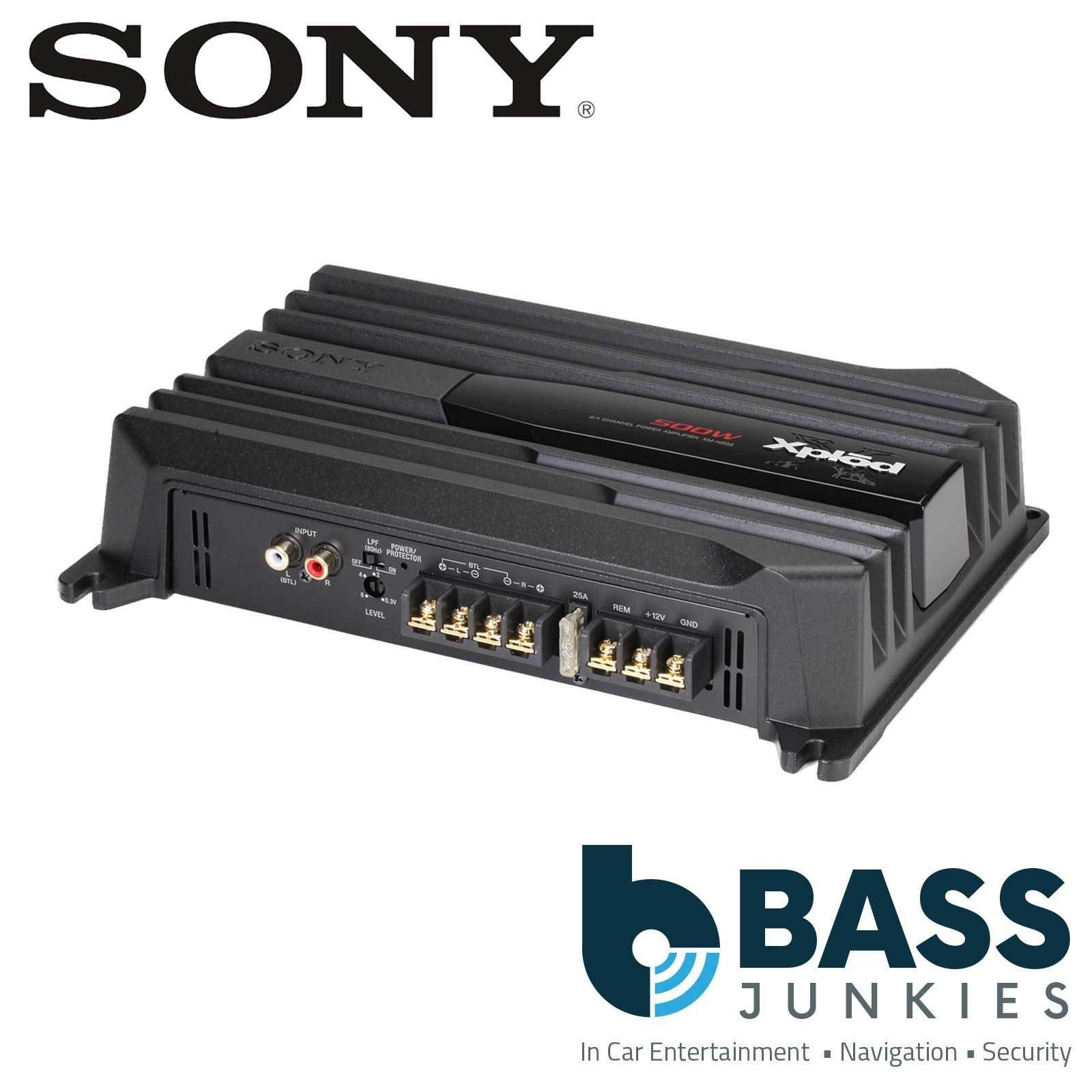 Sony XM-N502 - 500 Watts 2 Channel XPLOD Class A B Car Amplifier Amp Sony