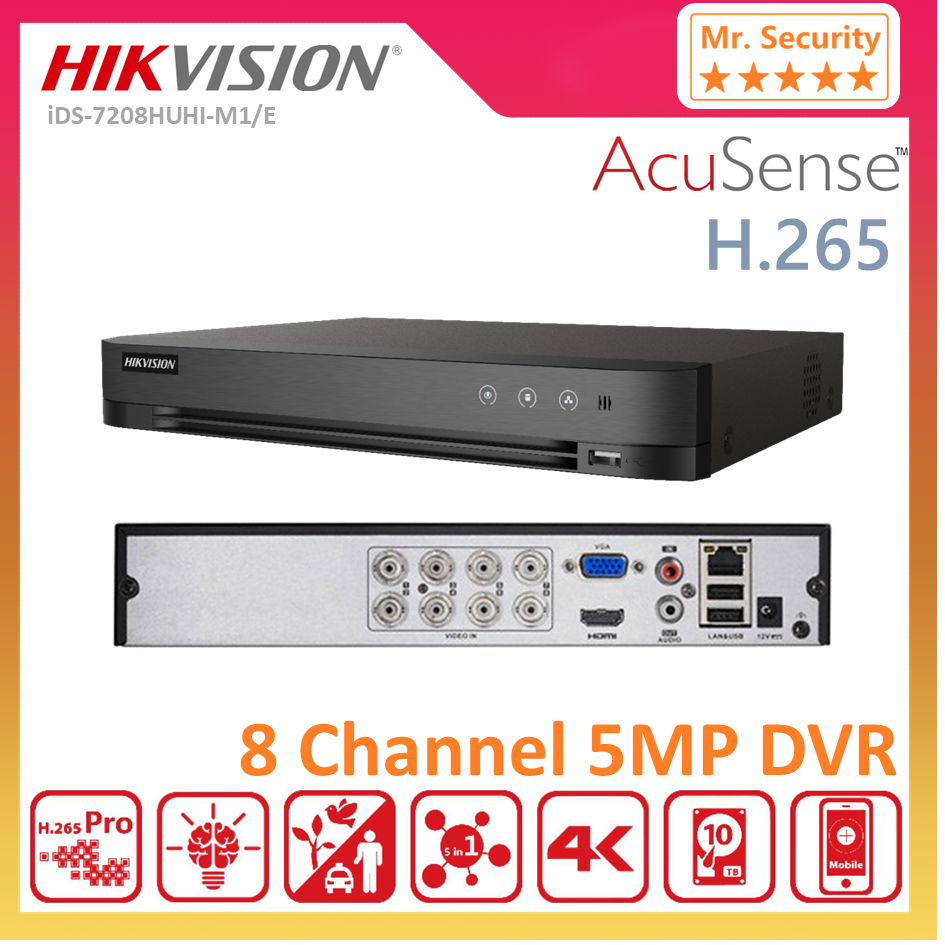 HIKVISION DVR iDS-7208HUHI-M1/S(STD)(C)