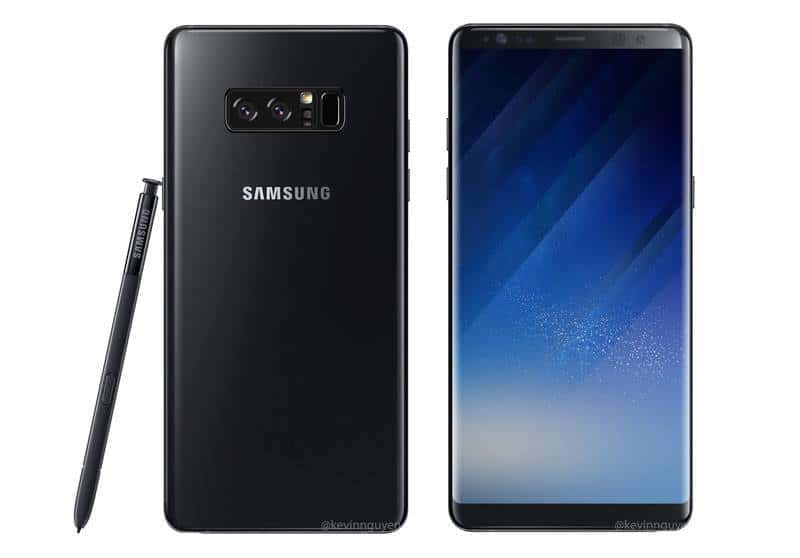 Refurbished Samsung Galaxy Note 8 64GB Black No Box and Accessories