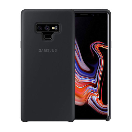 Samsung Galaxy Note 9 Silicone Cover Case - Black