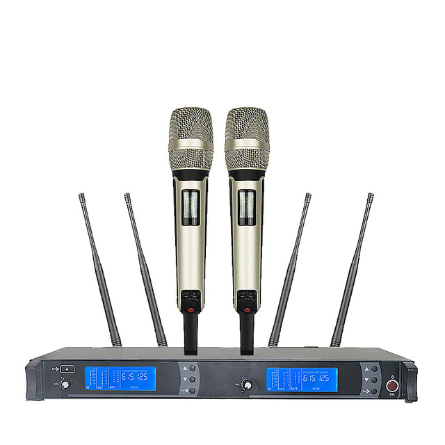 Dual Cordless Handheld for Sennheiser SKM9000 UHF Wireless Vocal Microphone Set