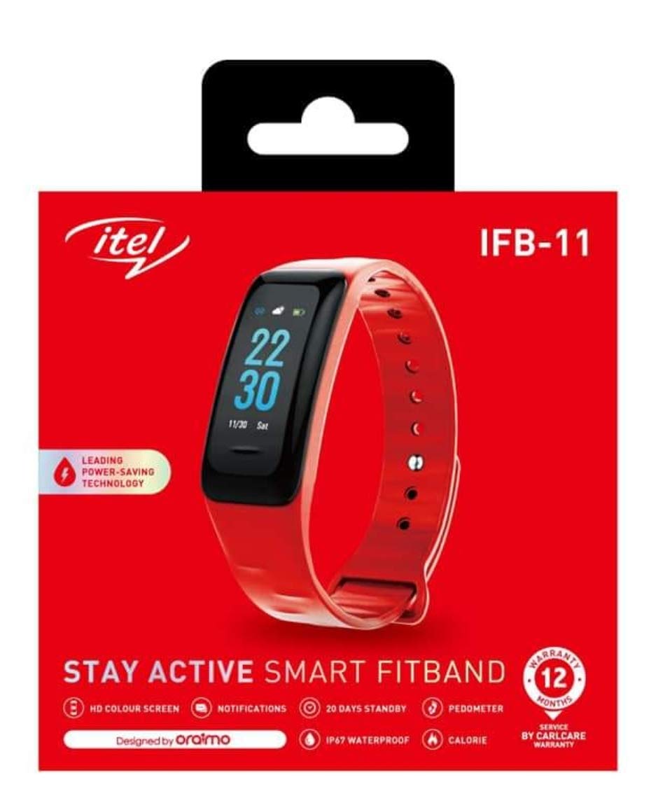 Itel IFB-11 Waterproof Bracelet Smart Watch Fitband