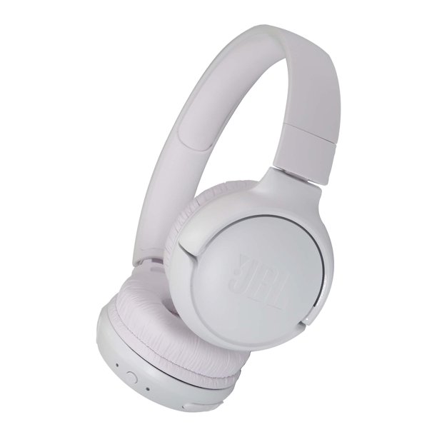 JBL Tune 510BT Wireless on-Ear Headphones (White)