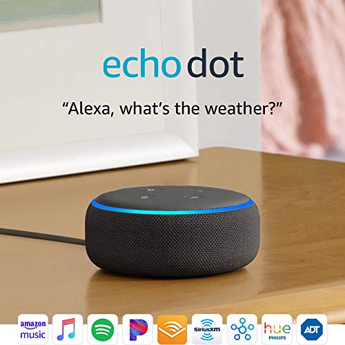Amazon - Echo Dot (3rd Gen) - Heather Gray
