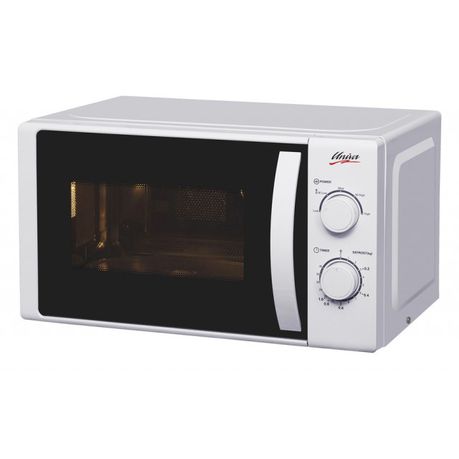 Univa 20 Litre Manual Microwave - U20MW - White