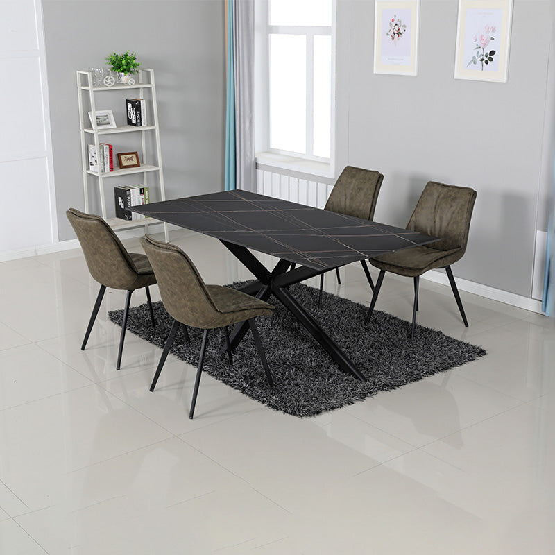 SANDY Sintered Stone Dining Table 180cm - Brown