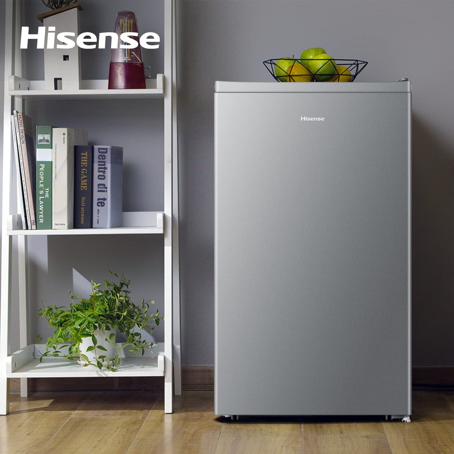 Hisense Single Door Refrigerator 122 Liter Rr122D4Asu Silver