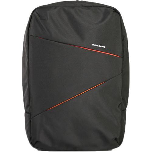 Kingsons 15.6" Arrow series backpack - Black K8933W-BK